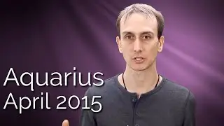 Aquarius Monthly Horoscope: April 2015  - Sidereal Astrology