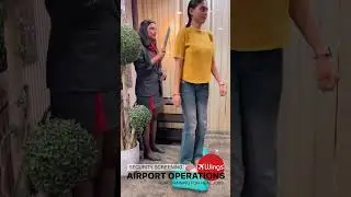 Airport Security Screening Training at Wings Institute, Vadodara.  REAL TRAINING FOR REAL JOBS