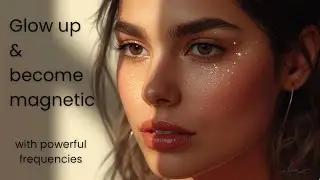 POWERFUL 528 Hz + Theta Waves | Magnetic Glow Up Frequency