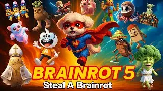 Brainrot Anime Opening Song Pt. 5 | Official MV | Steal a Brainrot Characters