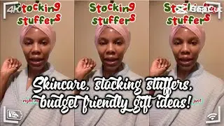 Budget friendly stocking stuffers and easy Christmas gift ideas