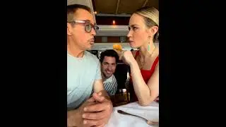 Emily Blunt And Robert Downey Jr (And John Krasinski)