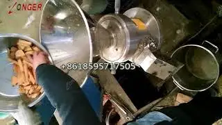 Sweet Potato Paste Making Machine|Grinder Machinery Working Video