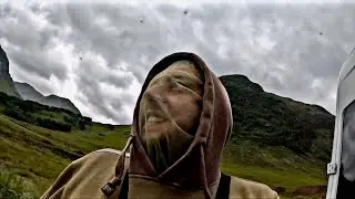 Atakują nas z każdej strony | Jaskinia pełna kości | Vanlife Szkocja