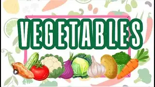 Part 1: Vegetables Vocabulary for Kids | ESL Speaking Practice: What Vegetable Do You Like?