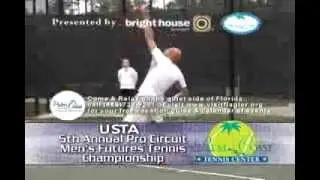 2014 USTA Mens Futures Tennis Tournament 2014 PROMO (30 sec) - Palm Coast Tennis Center