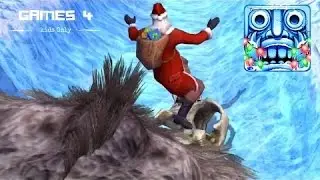Temple Run 2 Holiday Update | SANTA CLAUS Gameplay - FROZEN SHADOWS Map #7 By Imangi Studios