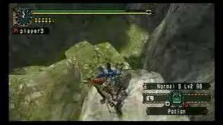 Monster Hunter Freedom 2 Gameplay Video 1