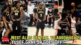 West Allis Central Puts On A Show vs Arrowhead At The Fiserv Forum!