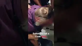 Trying to Stop Agitated Man Threatening Hospital Staff #shorts #emergency #ems