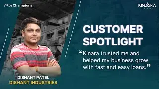 Watch How Dishant Industries Used Machinery Loans from Kinara to get a Turnover above Rs 65 Lakhs
