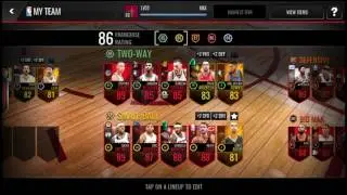 Round of 32 Pack Opening!!! Insane 2 Million Coin Pull!!! Nba Live Mobile