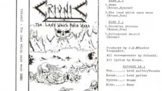 Crionic - The Land Which Once Were