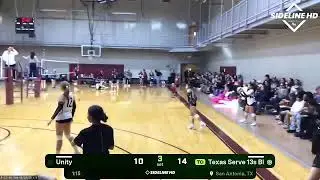 Texas Serve 13s Bl vs. Unity (2026.01.10)