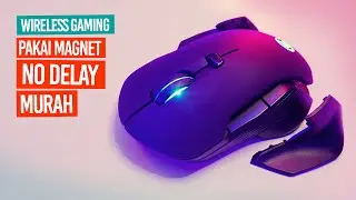 Mouse Gaming Wireless Murah Tanpa Delay Pake Magnet ● Gamesir GM300