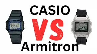Armitron vs Casio: A Comprehensive Watch Company Showdown