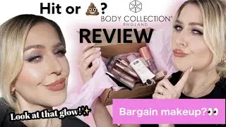 BODY COLLECTION makeup review & tutorial! Bargain makeup - hit or miss?