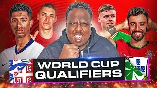 England vs Serbia |Ireland vs Portugal LIVE World Cup Qualifiers