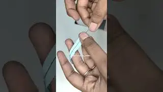 how to achieve a perfect Thin rope.#begginers #fashion #ussewtips #sewingbeginner