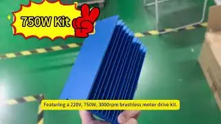 220V 750W 3000rpm brushless dc motor driver kit! Follow me! maggiehuang.8866@gmail.com #bldc #750w