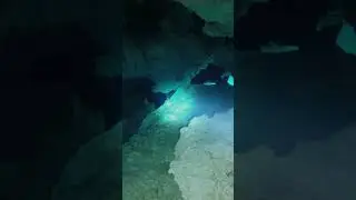 Tikin Chi Cenote - RARE CAVE DIVE #shorts
