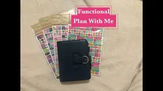 Functional Franklin Covey Plan With Me | Compact Blooms 2PPD | New Dollar Tree Stickers