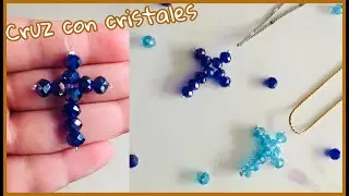 CRUZ con CRISTALES/ Super fácil 😍