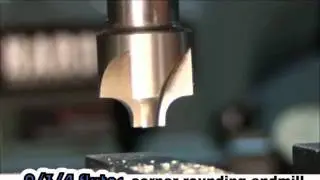 How carbide corner rounding end mill works?