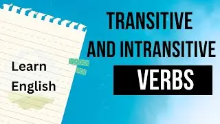 Transitive And Intransitive verbs #shorts
