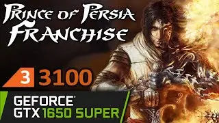 GTX 1650 SUPER | Prince Of Persia Franchise | 4K - 1 - 2 - 3 - 2008 - Forgotten Sands - Benchmark PC