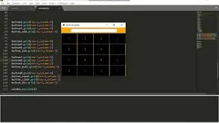 Dark Mode Calculator - GUI using python