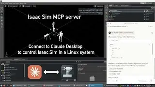 IsaacSim MCP integration on Linux
