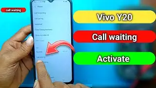 How to activate call waiting on vivo Y20&nbsp; // call waiting setting