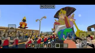 First Aagman Minecraft cha mahaganpati maghi ganeshutsav