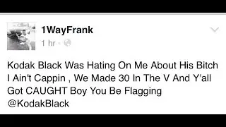 1WayFrank - Diss Kodak Black  ( Wall Street )