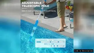Cordless Rechargeable Pool Vacuum Cleaner Handheld Pool Cleaner 0.23L Filter Volume For Spa Center B