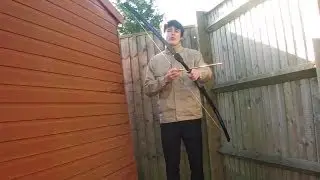 Barnett 25lb Sportflight bow penetration test