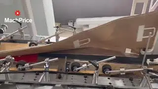 Roll feeding paper bag making machine (Flat Handle Functior Can Be Added)