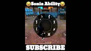 Sonia Character Ability 🔥 Free Fire New Character Sonia Ability Test 😂 #shorts #shortsfeed #Wff007