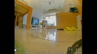 Geprc Cinelog 35 Indoor FPV Challenge Where Every Gap Is Hit Perfectly Except the Ones Between Table