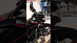 Adventure / touring bike windshield.
