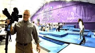 Stationary GoPro 4k 120fps College Gymnastics Uneven Bars #collegesports #gymnast #sports