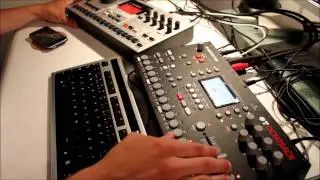 Octatrack + Machinedrum Techno Jam2