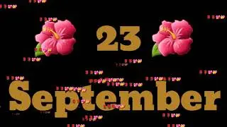 23th September new birthday whatsap stats, special happy birthday wishes ,greeting stats video...
