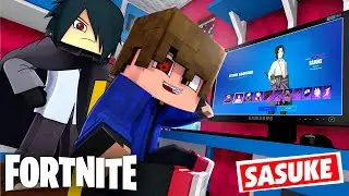 Minecraft - Who's Your Family? O FILHO DE SASUKE UCHIHA JOGOU FORTNITE ! NARUTO