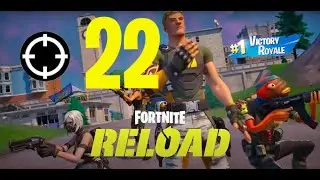 22 KILLS RELOAD GAMEPLAY🏆(RANKED) #fortnite #gameplay