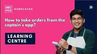 How to take orders from the captain's app?