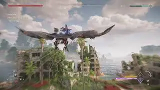 Horizon Forbidden West Burning Shores. Unidentified Signal/Ariel Capture Northwest Walkthrough