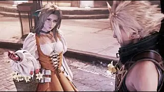 [4K] Garnet Aerith Zidane Cloud Church Scene %