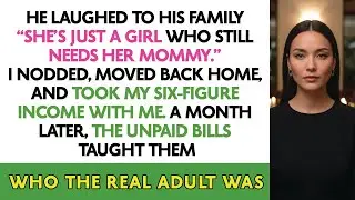 He Laughed To His Family &ldquo;She&rsquo;s Just A Girl Who Still Needs Her Mommy.&rdquo; I Nodded, Moved Back Home...